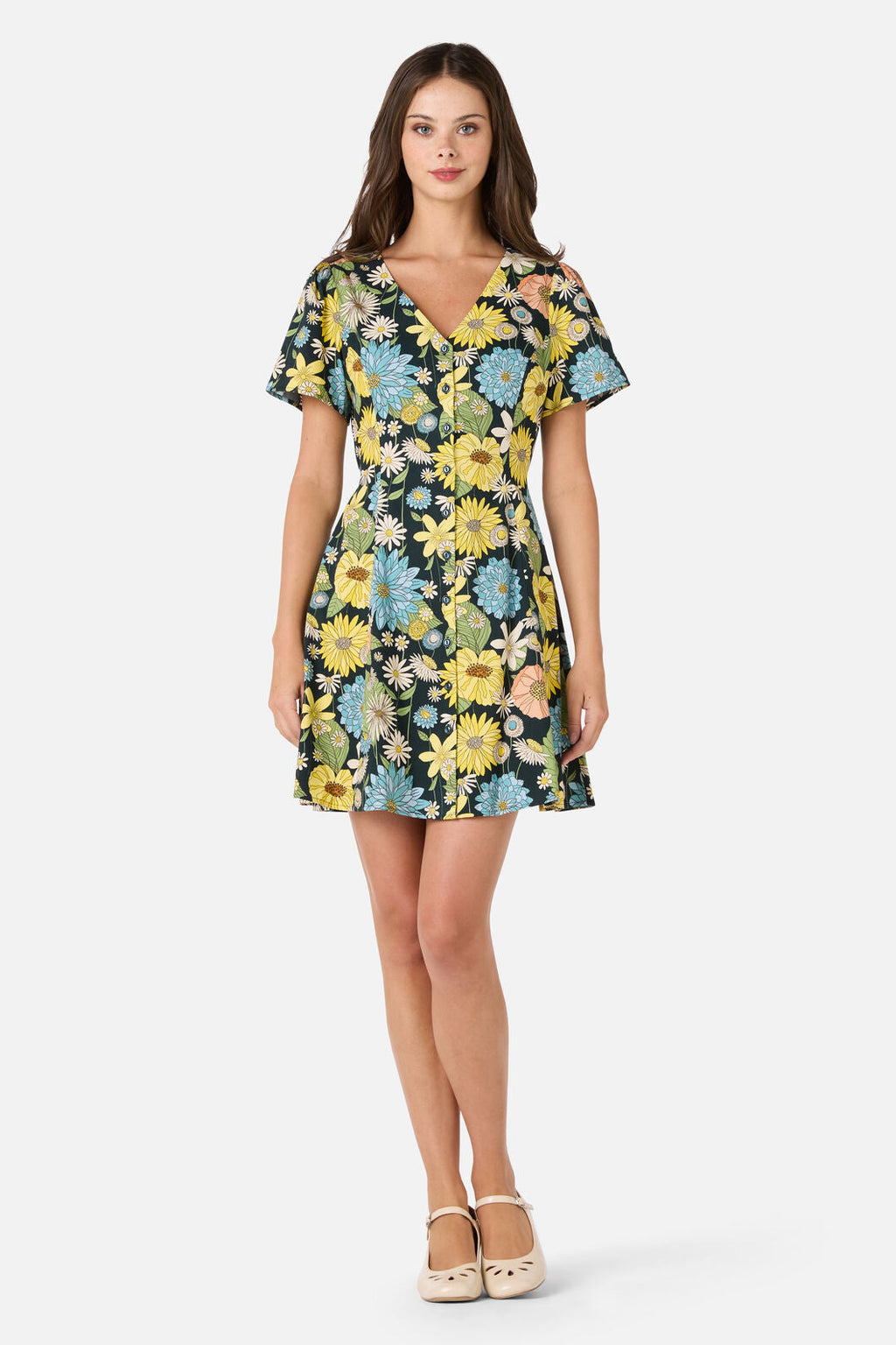 Leonie Floral Mini Dress