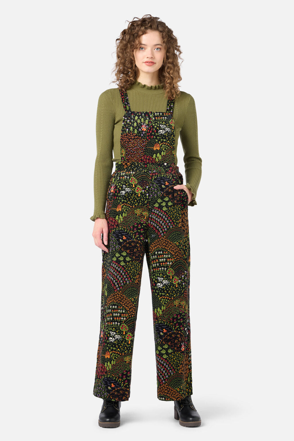 Rolling Hills Corduroy Overalls