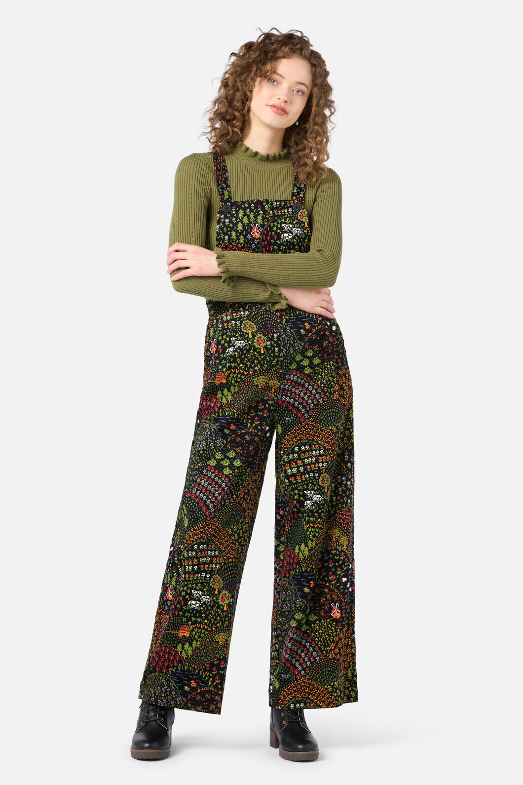 Rolling Hills Corduroy Overalls