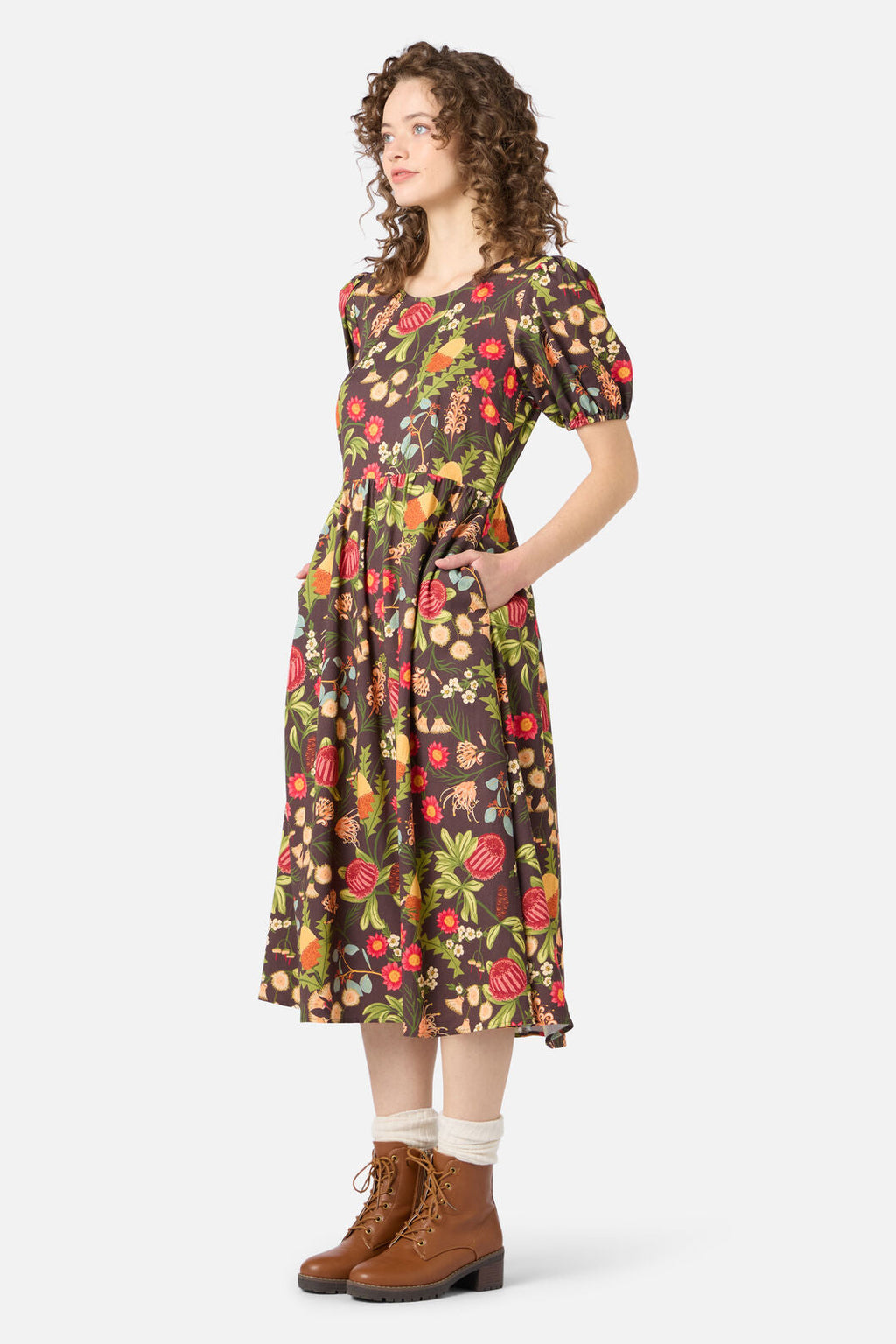 Florence Native Midi Dress