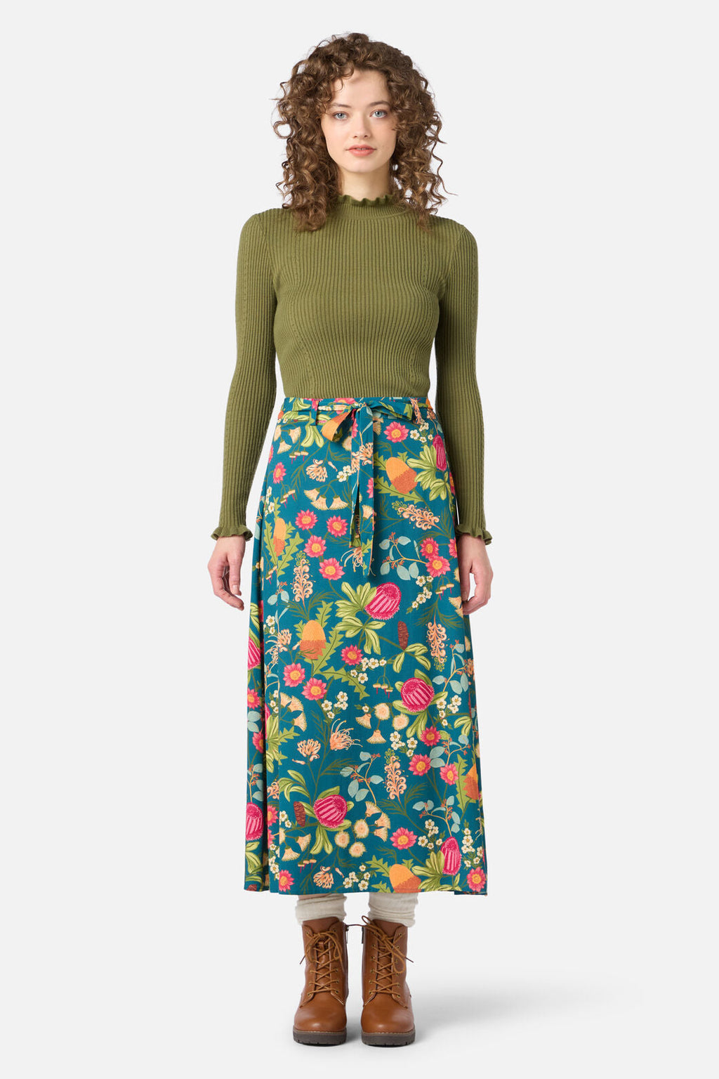 Florence Native Midi Skirt