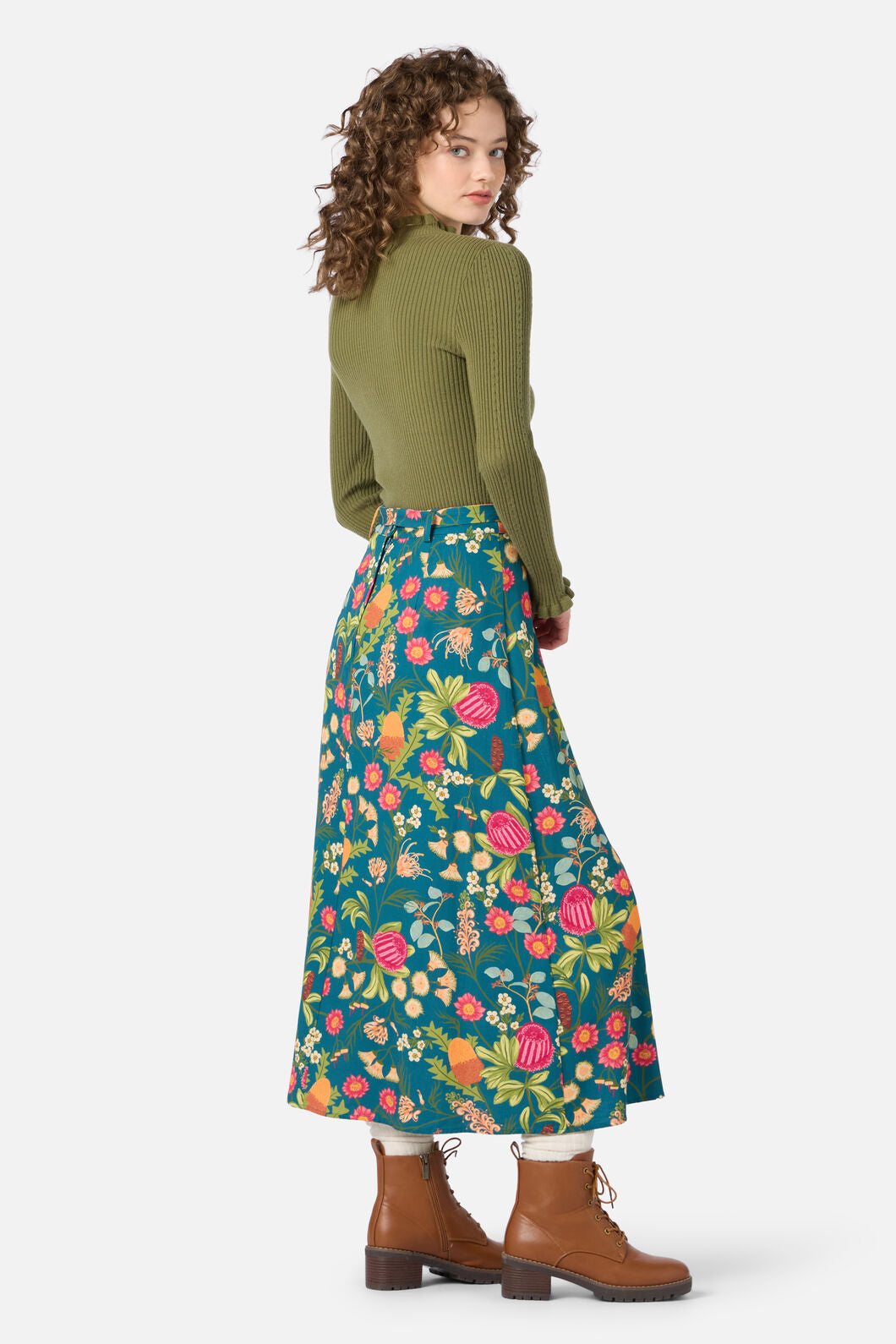 Florence Native Midi Skirt