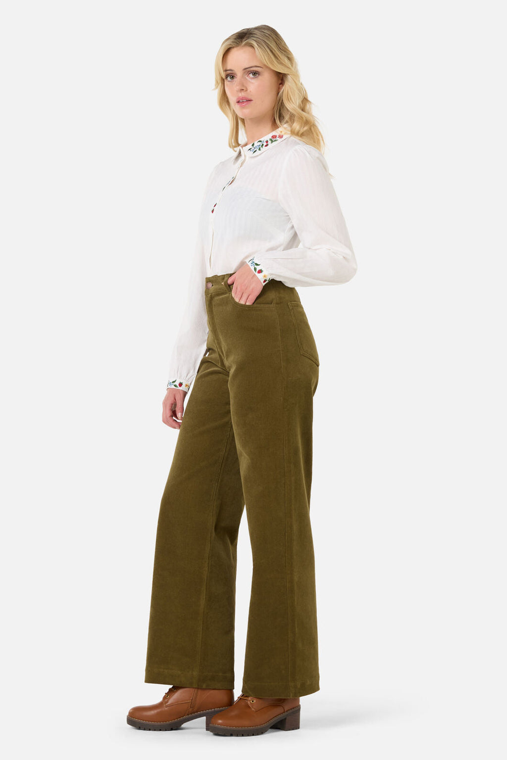 Garden Embroidered Blouse