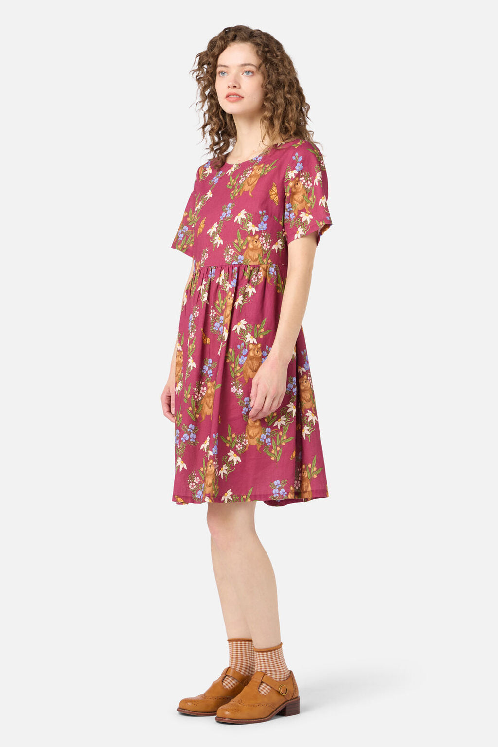 Quokka & Flora Smock Dress