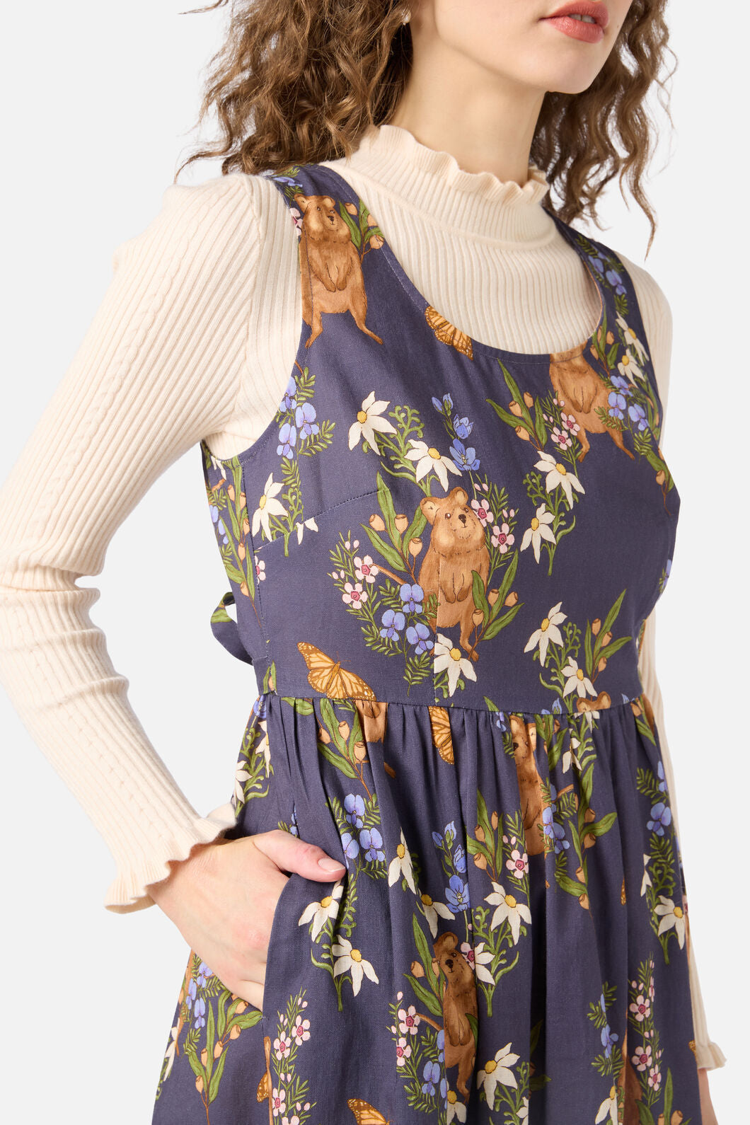 Quokka & Flora Midi Dress
