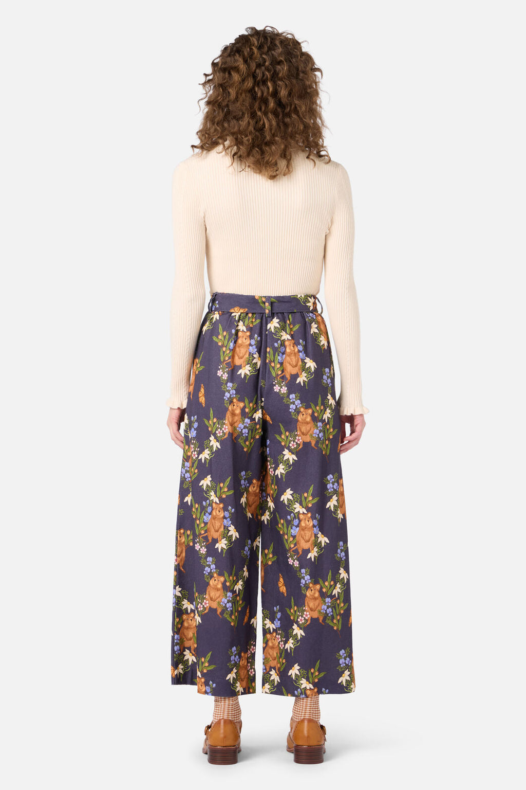 Quokka & Flora Culotte Crop Pants