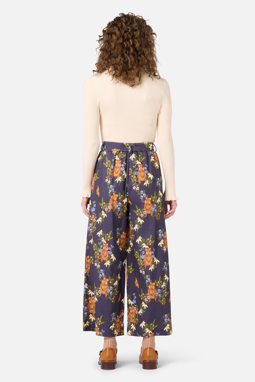 Quokka & Flora Culotte Crop Pants