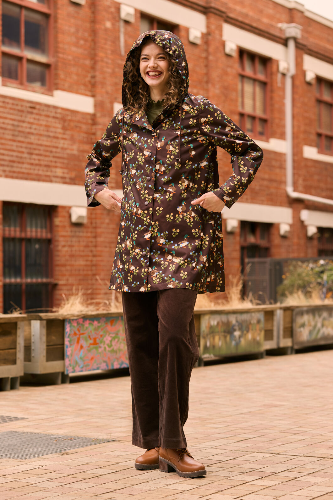 Sweet Ducks Raincoat