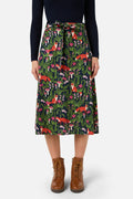 Fancy Foxes Midi Skirt