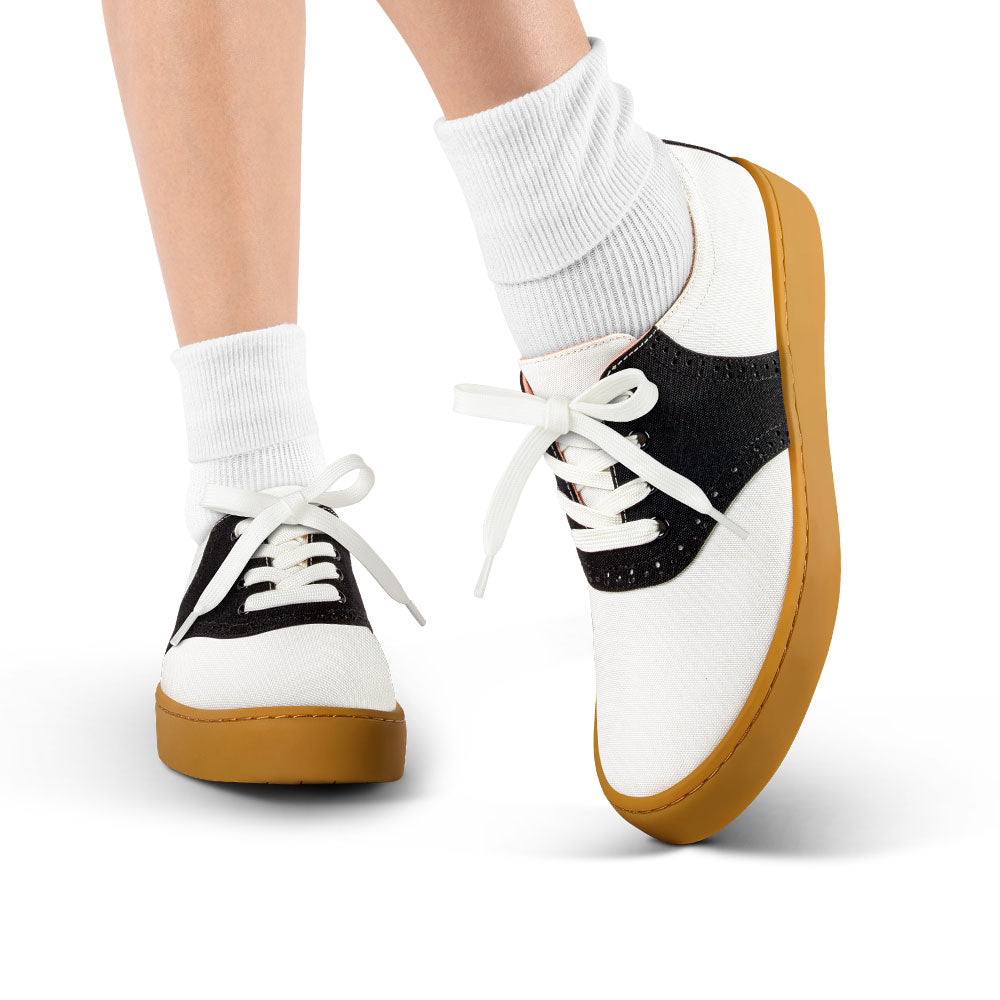 Saddle Casual Sneaker - Black