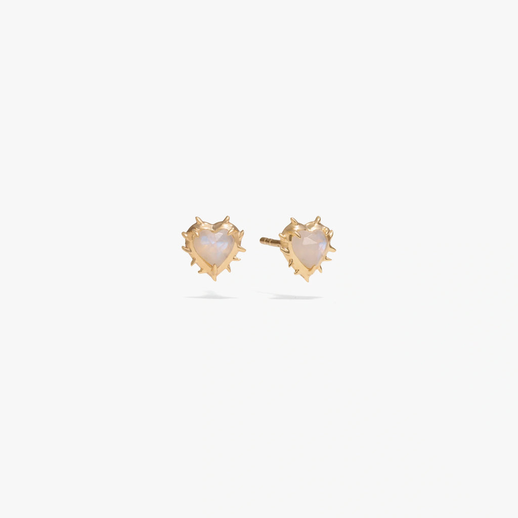 Heart of Thorns Stud Earring