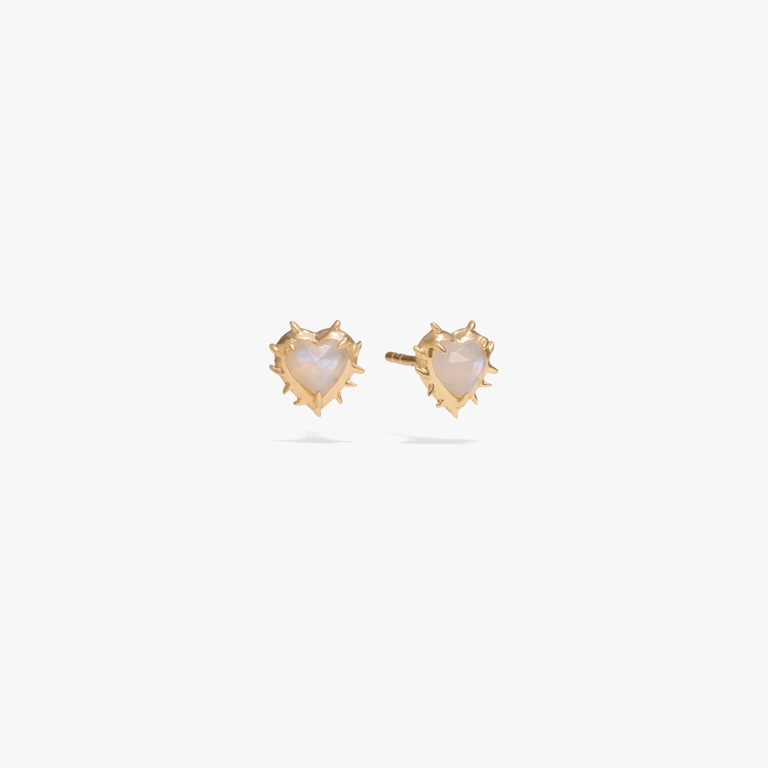 Heart of Thorns Stud Earring