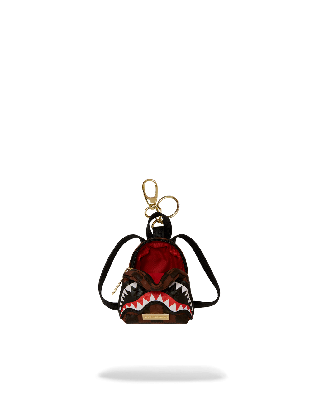 SAWTOOTH SHARKS IN PARIS BACKPACK KEYCHAIN