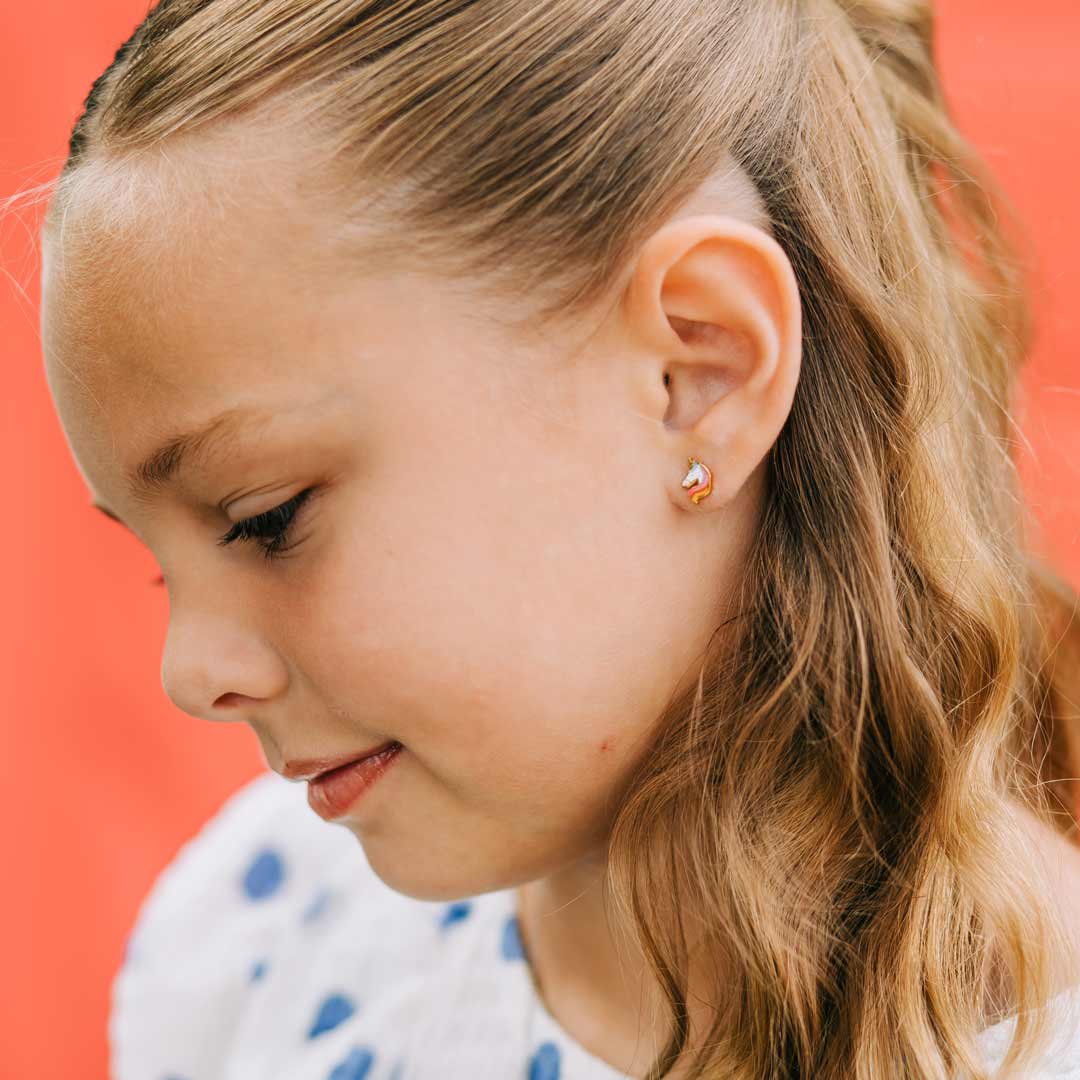 Little Unicorn Stud Earrings